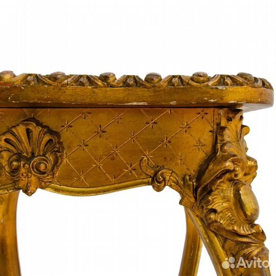 Антикварный стол с Наполеоном Австрия Позолота 20в