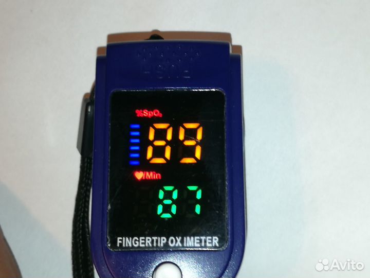 Новый пульсоксиметр на любой палец