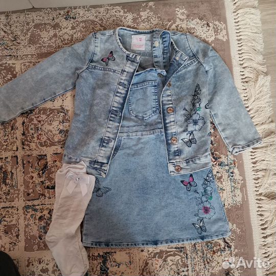 Джинсовка и сарафан 110