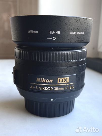 Объектив nikon 35 mm 1.8