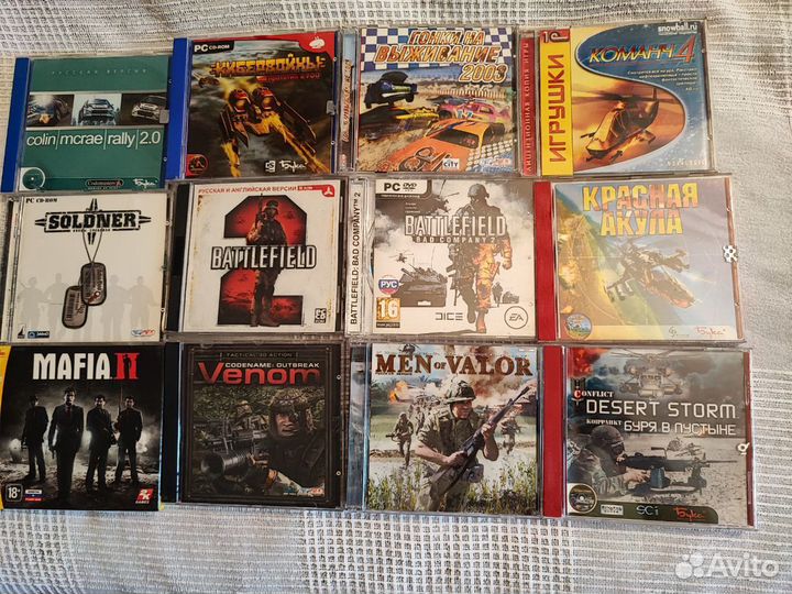 CD диски игры, программы, английский