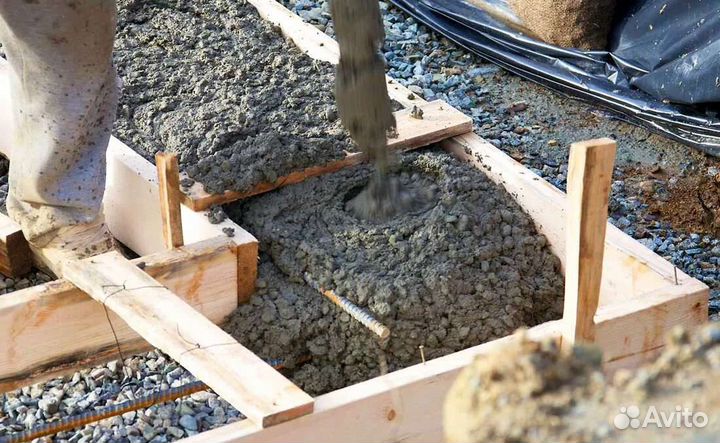 Бетон на фундамент