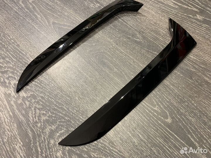 Боковые спойлеры крышки багажника vw tiguan l