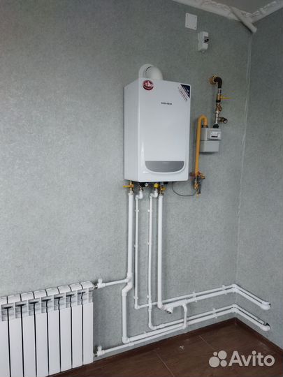 Установка газовых котлов