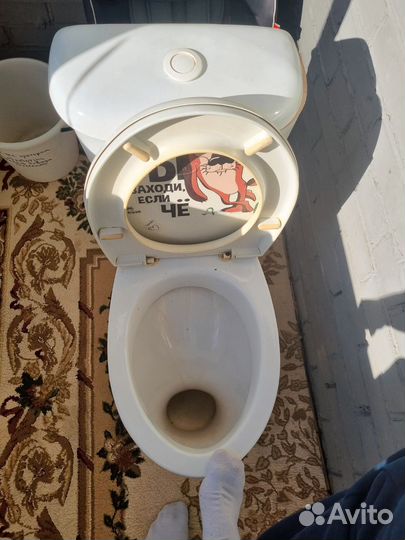 Унитаз с бачком бу