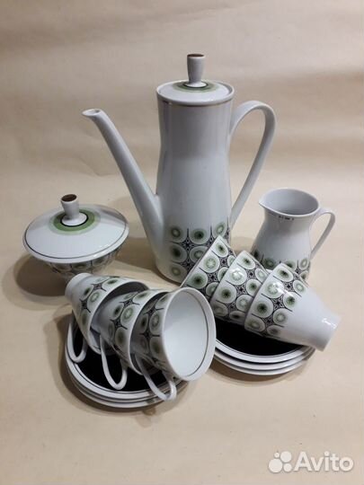Чайно-кофейный сервиз гдр