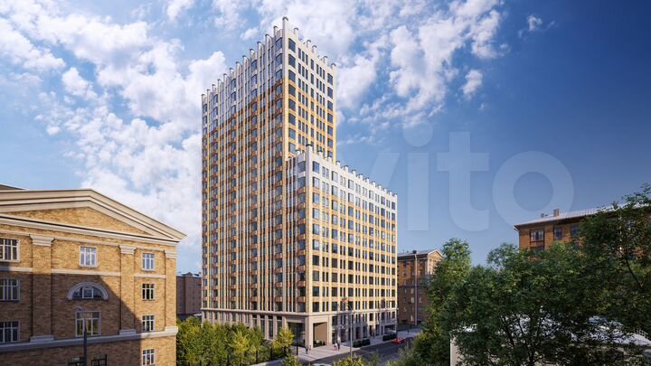 2-к. апартаменты, 78,4 м², 10/21 эт.