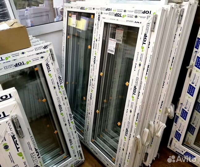 Окна 57х142 готовые однокамерные