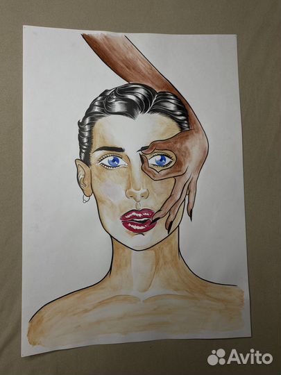 Картина формата А2 (594 х 420 мм)