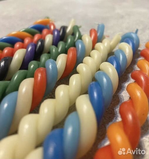 Свечи скрутки намоленные