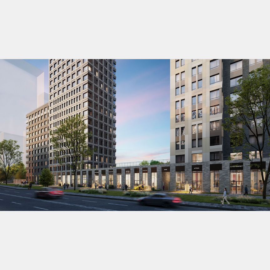 3-к. квартира, 68,9 м², 12/30 эт.