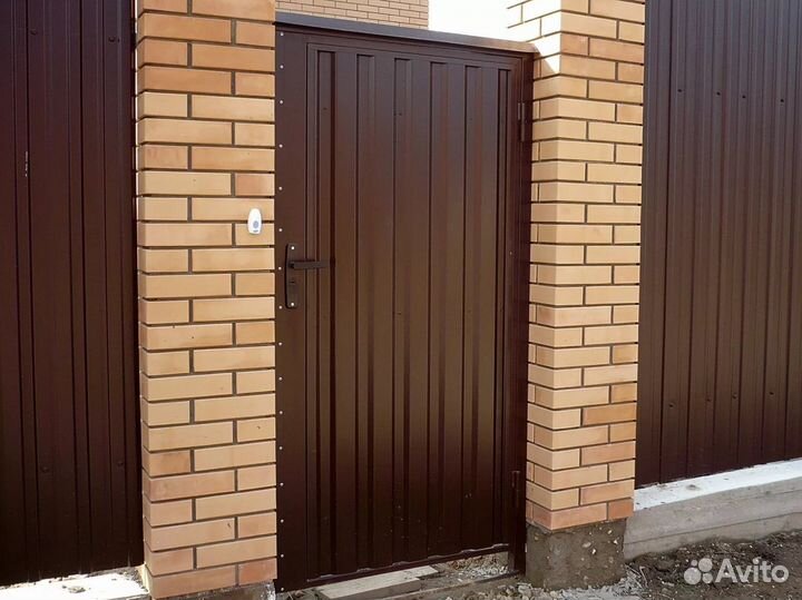 Заборы из профлиста / монтаж заборов