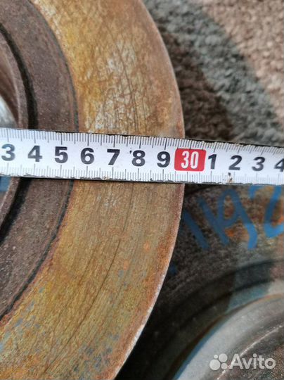 Тормозной диск задний Mercedes-Benz C-Class W204