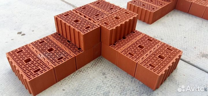 Керамические блоки. Доставка и разгрузка