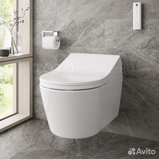 Умный унитаз-биде toto Washlet RX подвесной