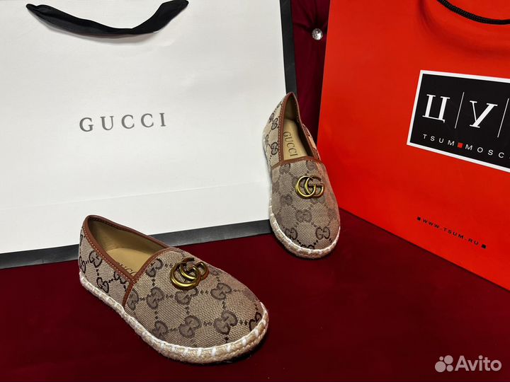 Лоферы gucci детские