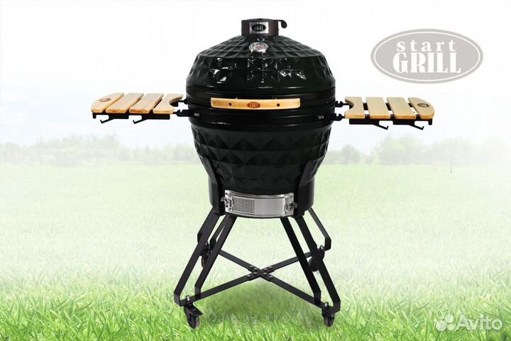 Керамический гриль Start Grill PRO 61 см черный