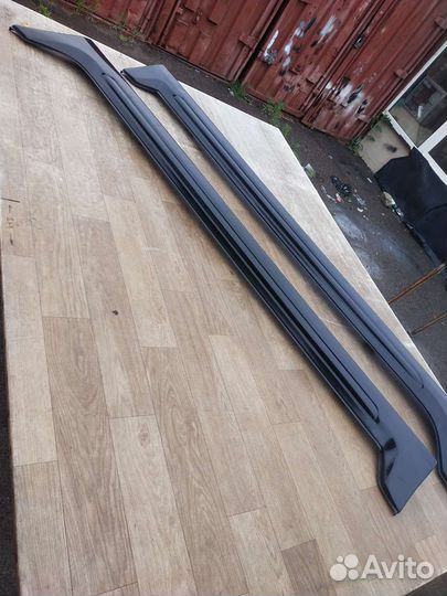 Накладки на пороги лада гранта калина датсун