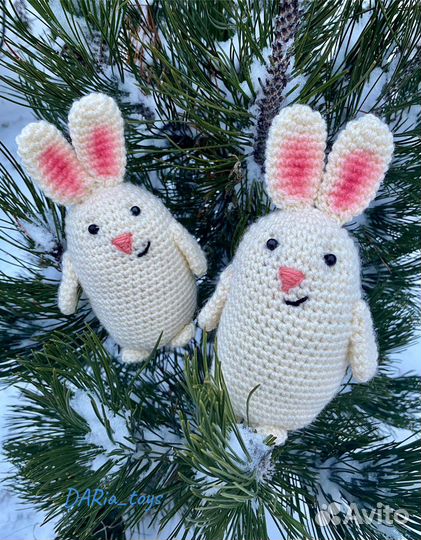 Вязаный кролик