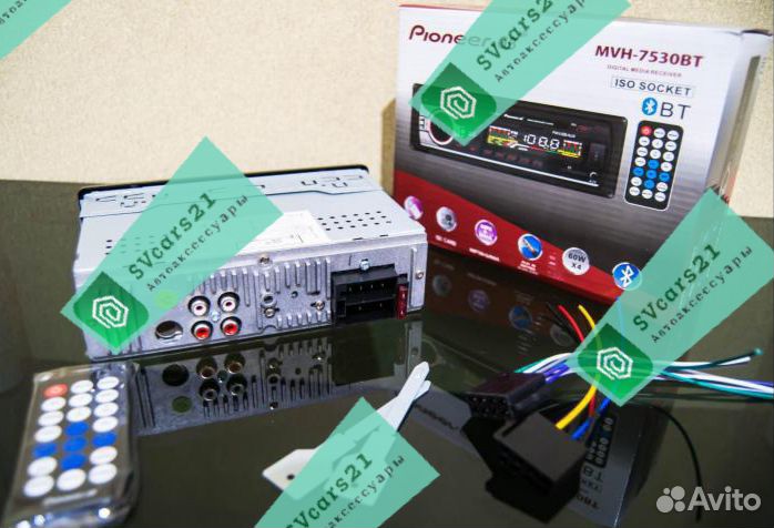 Магнитола 1 din с Bluetooth, USB гарантия