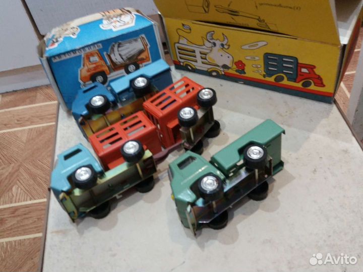 Железные машинки СССР новые в родных коробочках