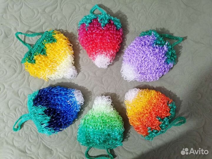 Мочалка ручной работы