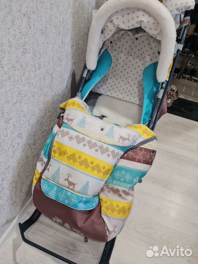 Коляска санки