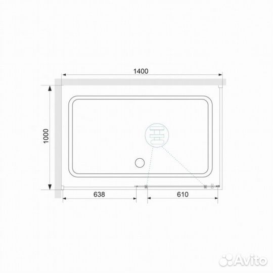 Душевой уголок RGW Stilvoll SV-42-1B 140x100