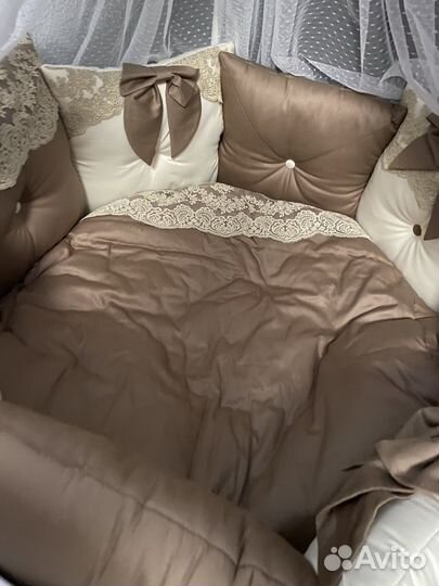 Бортики в детскую кроватку