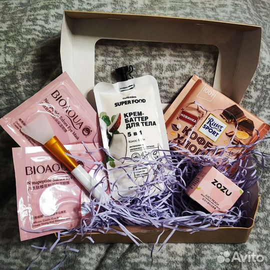 Подарочный набор, бьюти бокс, уходовая косметика