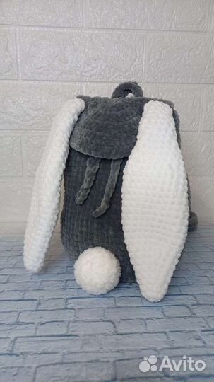 Рюкзак детский, плюшевый