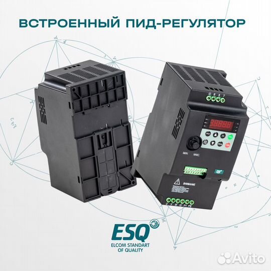 Частотный преобразователь ESQ-230 4 кВт 380В