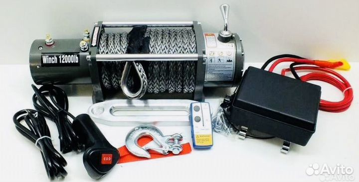 Лебедка electric winch 12000/кевлар