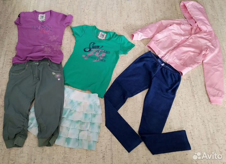 Пакетом одежда девочке р.158, 12-14 лет
