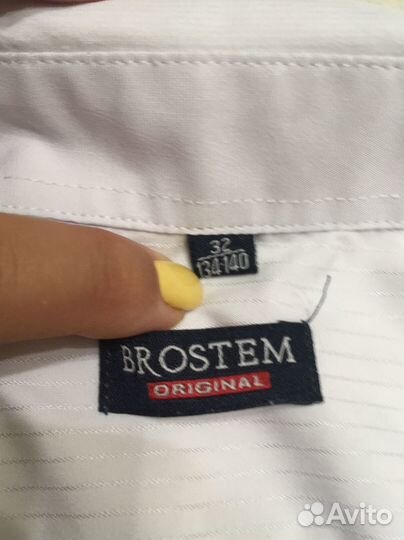 Рубашка с длинным рукавом рост 134-140