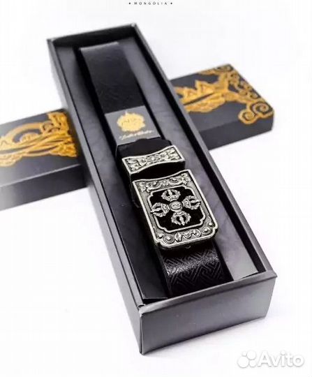 Мужской кожаный ремень Кажуг