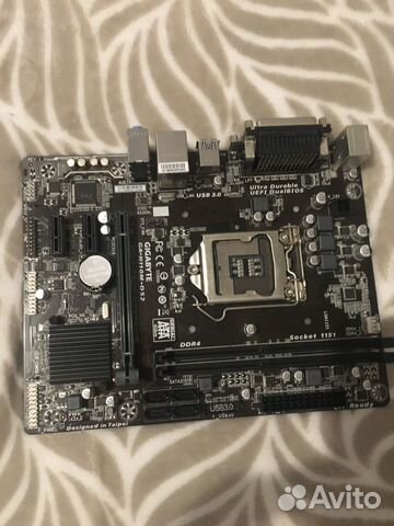 Материнская плата Gigabyte GA-H110M-DS2 Socket1151 купить в Перми ...