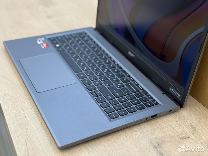 Ноутбук Acer новый AMD Ryzen 5 7520U/ 16 RAM+512