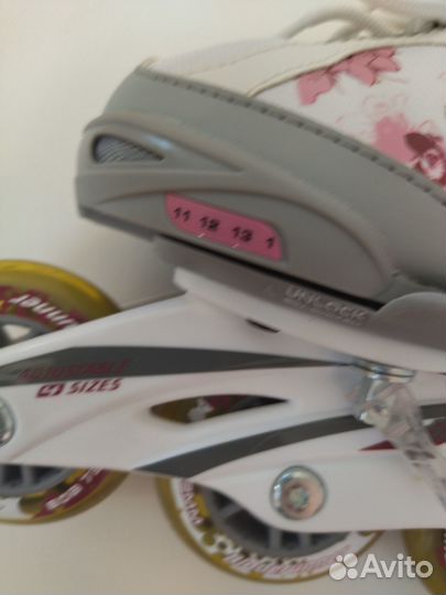 Коньки роликовые раздвижные детские