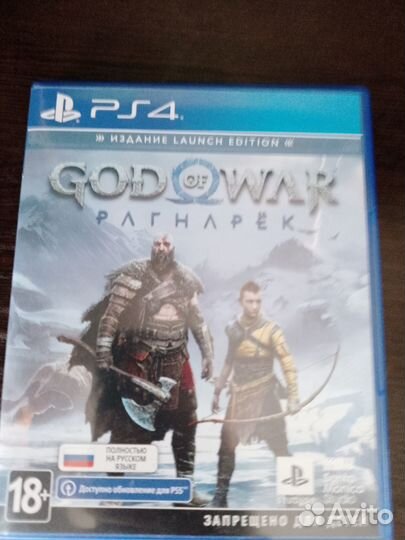 God of war ragnarok ps4 русская озвучка диск