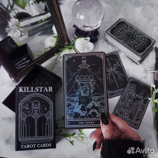 Карты Таро Killstar Tarot Cards Новые в коробке