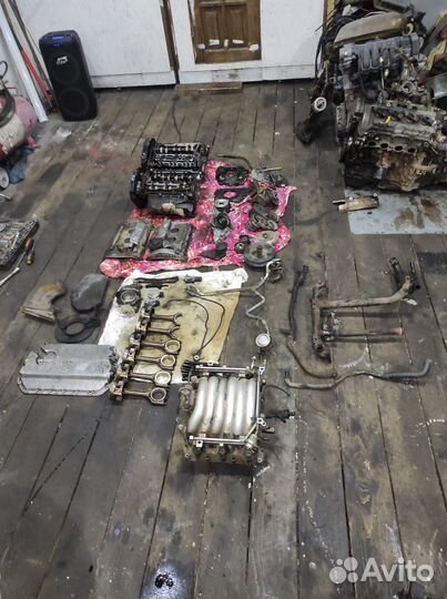 Двигатель audi ALF 2.4 по частям