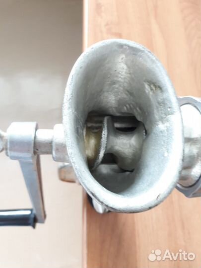 Мясорубка ручная СССР чугунная