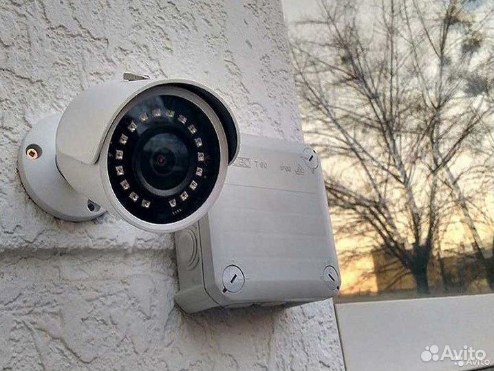 Видеонаблюдение (IP видеокамера 2Mpix)