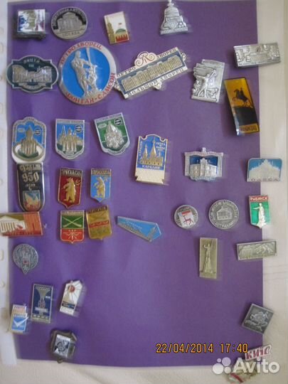 Значки города СССР