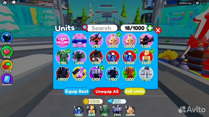 Юниты toilet tower defense