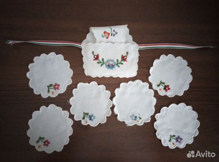 Салфетки под бокалы