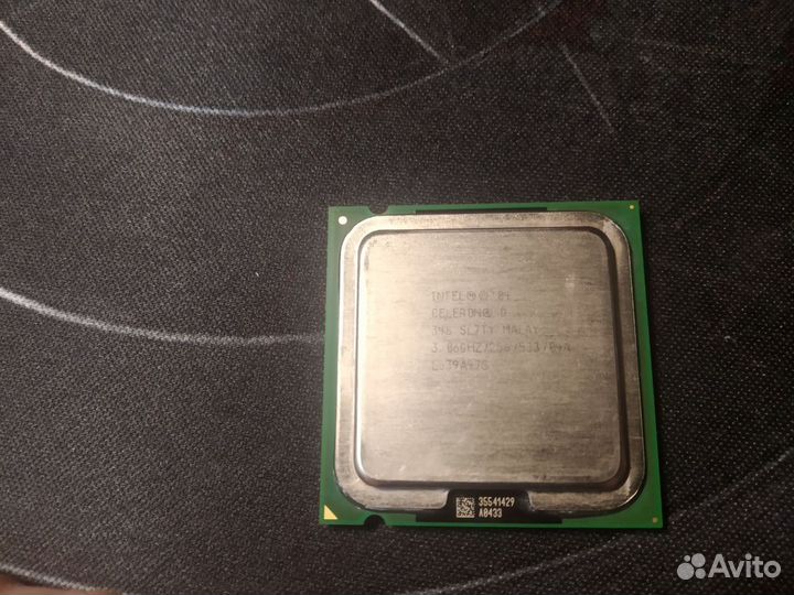 Intel E7500 / E6550 / Pentium 4 / Сeleron D