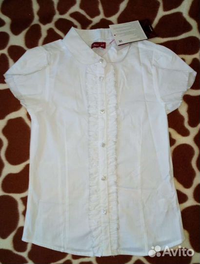 Новые школьные блузки (р. 128-134)