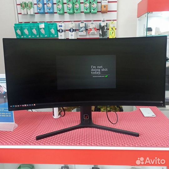 Монитор Xiaomi Mi Curved Gaming Monitor 34